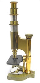 Bausch & Lomb Optical Co. Serial No. 5508.  The Harvard Model Microscope, c. 1888