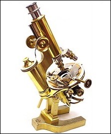 Bausch Lomb Optical Co. Rochester NY, #27818.  The Grand Continental Model Microscope DDS. c. 1898