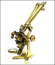 J. Swift, Optician, 128 City Road, London E. C. Binocular microscope for conventional and polarized light microscopy, c. 1870