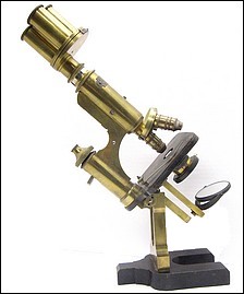 Ed. Messter Berlin N. W., Universal Bacteria Microscope, c.1900