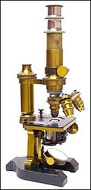 F.W. Schieck Berlin S.W. No. 7982. Continental microscope. c.1884