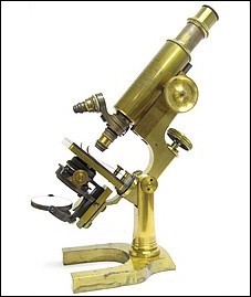 L. Schrauer, Maker, N. Y., Second Prize Microscope Awarded to Joseph E. McKenzie, M.D. by the New York Homeopathic Medical College and Hospital, 1892