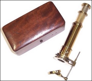 The Swift-Brown Pocket Microscope. c. 1880