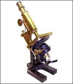 Carl Zeiss Jena, No. 8223. Stand I model microscope, c. 1885