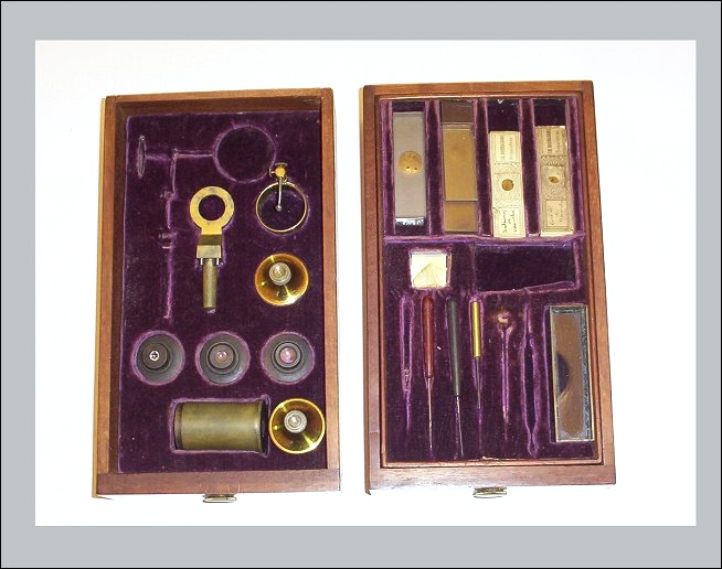 Accessories supplied with the microscope