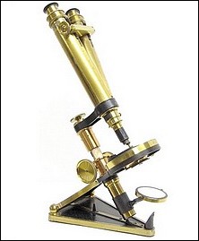 R. & J. Beck, London, # 6283. The Popular Model Binocular Microscope. c. 1872