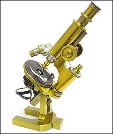F. Koristka, Milano #6827. Large Continental Microscope, c. 1900