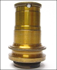  Tolles, Boston (attributed). Microscope objective with built-in vertical illuminator, c.1880