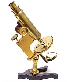Yawman & Erbe, monocular microscope c. 1880