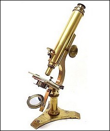 J. Zentmayer, Philadelphia. Four examples of the US Army Hospital Model microscope, monocular #975 