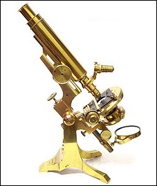 Ross, London #5008. Small Ross-Zentmayer model microscope