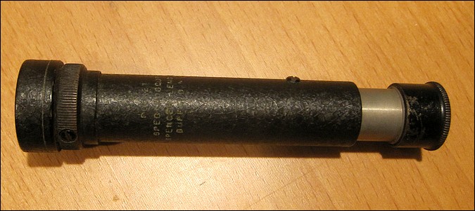 e. Spencer,  hand or pocket spectroscope