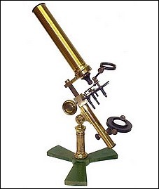 Microscope made by Charles Chevalier, c. 1855