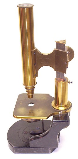 >C. Kellner in Wetzlar, Belthle and Rexroth, No. 452. Large microscope model