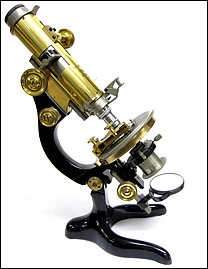 Petrological microscope, Ernst Leitz Wetzlar No.221090, CM model, c. 1923