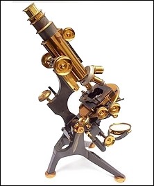 W. Watson & Sons 313 High Holborn London #10251. The Van Heurck No.1 model microscope. c. 1908