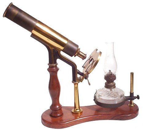 R& J Beck, London & Philadelphia, #8147. The Holmes Class microscope