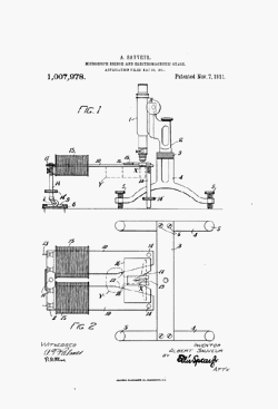 microscope patent: US1007978