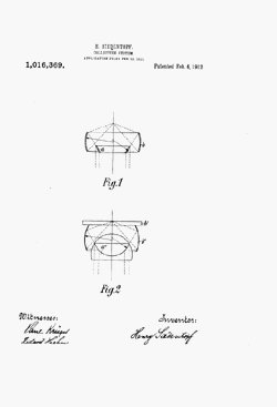 microscope patent: US1016369