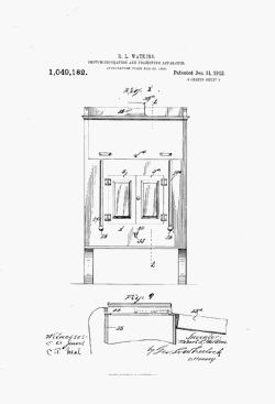 microscope patent: US1049182