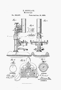 microscope patent: US211507