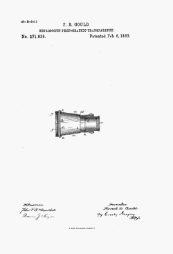 microscope patent: US271838