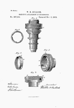 microscope patent: US287904