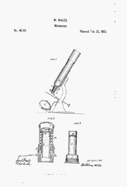 microscope patent: US46511