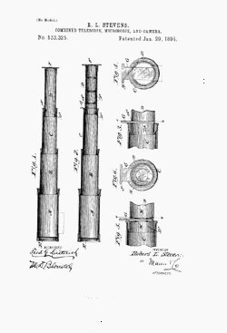 microscope patent: US533325