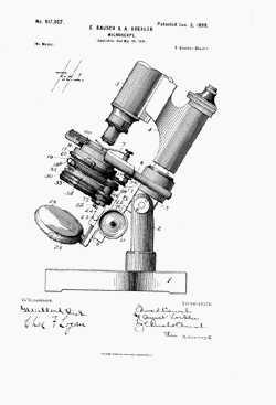 microscope patent: US617007