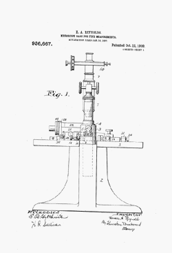 microscope patent: US936667