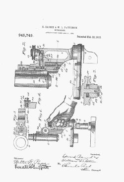 microscope patent: US949749