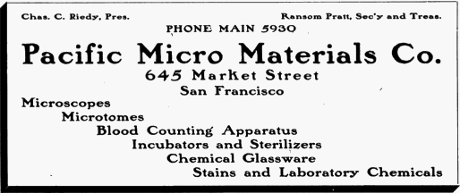 Pacific Micro Materials Co., San Francisco