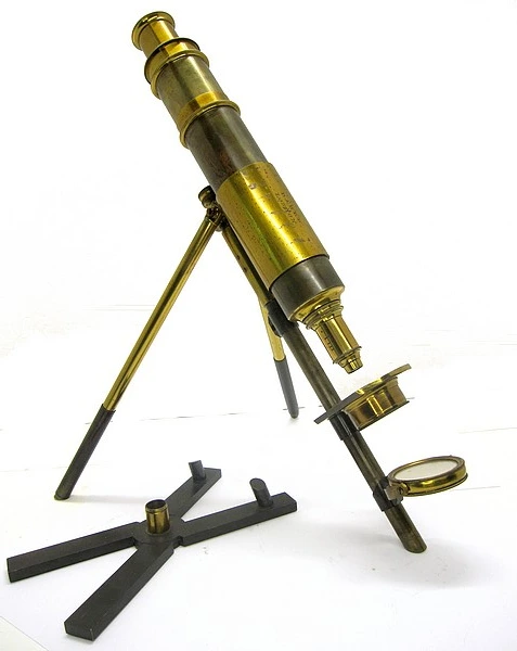 Baker London. Larger Moginie Type Microscope