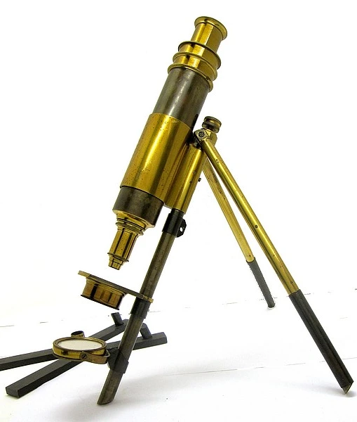 Baker London. Larger Moginie Type Microscope