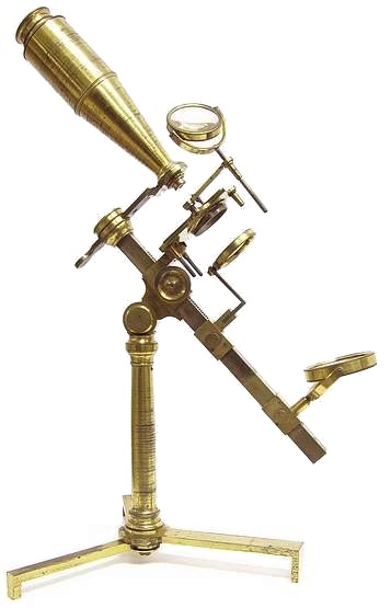  Bate, London. Jones Most Improved type microscope, c. 1825 