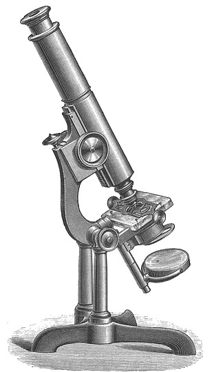 Bausch & Lomb Optical Co., Rochester NY. The Professional model microscope