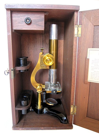 microscope in case