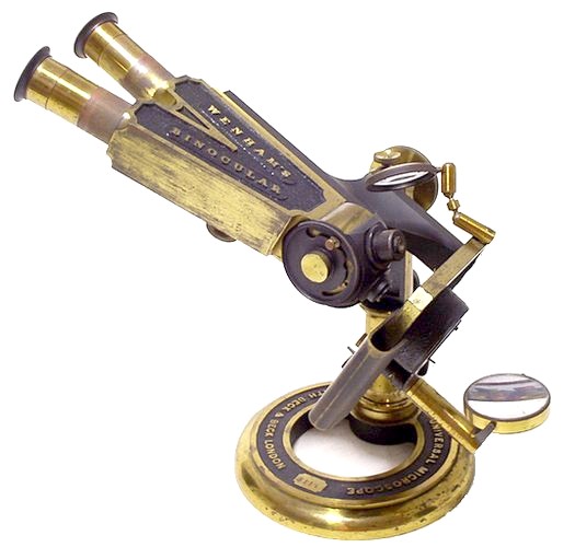 Smith Beck & Beck, London #3114. The Universal Model Wenham Binocular Microscope c. 1862