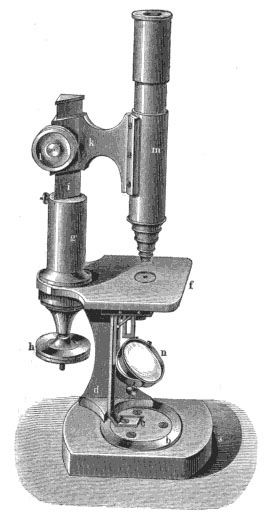 C. Kellner in Wetzlar, Belthle & Rexroth, No. 451, c. 1861. Large Model Microscope