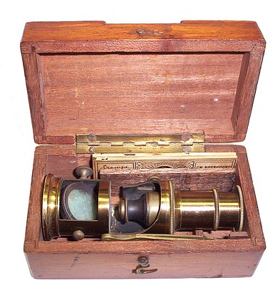 Pocket-sized drum microscope
