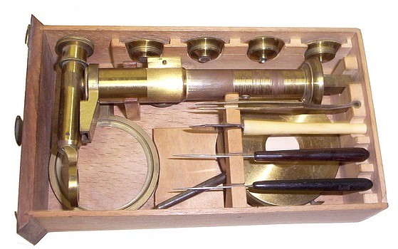 Deleuil. Raspail Simple Microscope. c. 1835