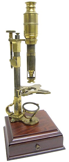 Dollond, London. Cuff's New Constructed Double Microscope, c. 1765