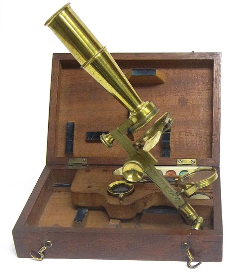Dollond, London. chest microscope, c.1825