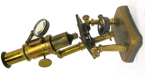 Imported Double Pillar French microscope