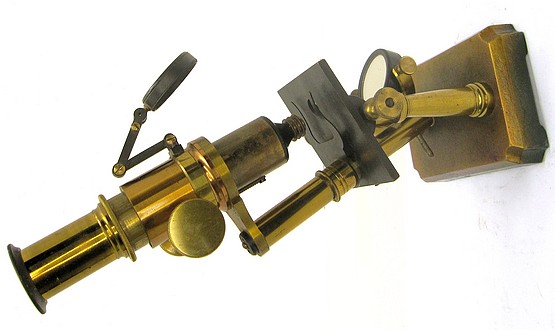 Imported Double Pillar French microscope