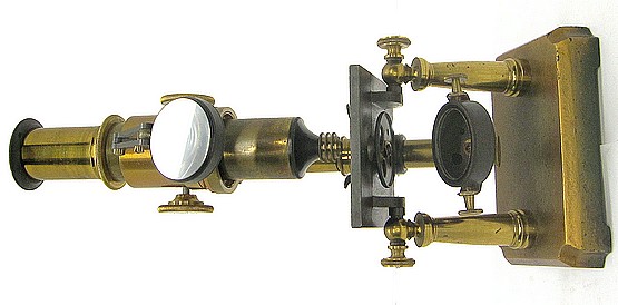 Imported Double Pillar French microscope