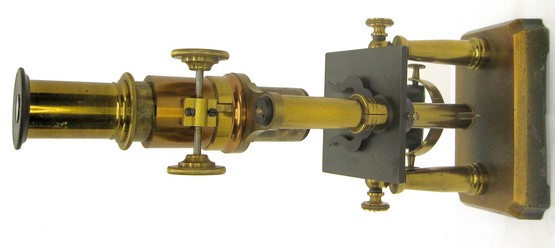 Imported Double Pillar French microscope