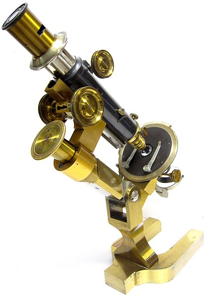 R. Fuess, Berlin, No. 290. Petrological and Crystallographic Microscope, c. 1885