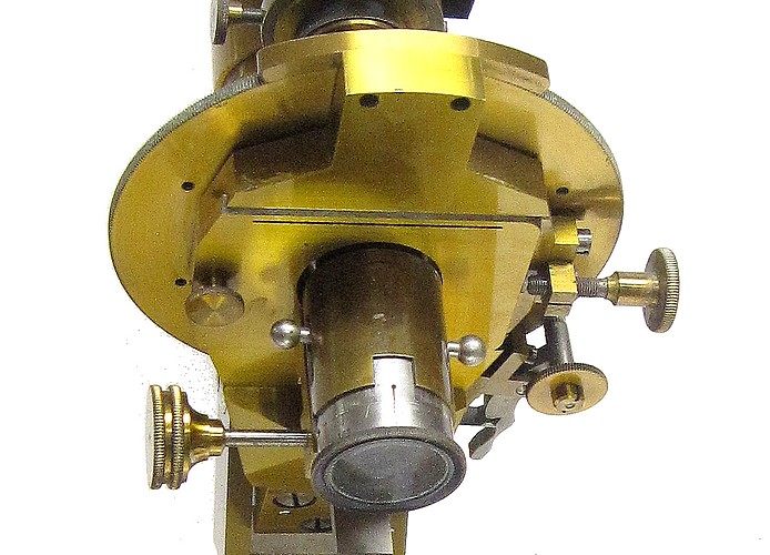 R. Fuess, Berlin, No. 290. Petrological and Crystallographic Microscope, c. 1885